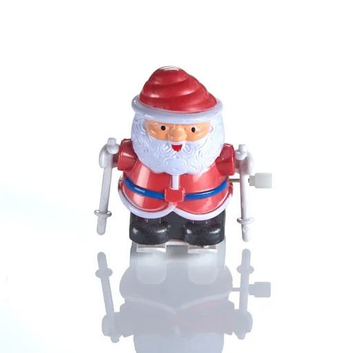 Santa Claus na lyžích
