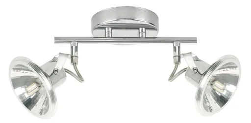 Nástěnná lampa Moon s LED páskem G9