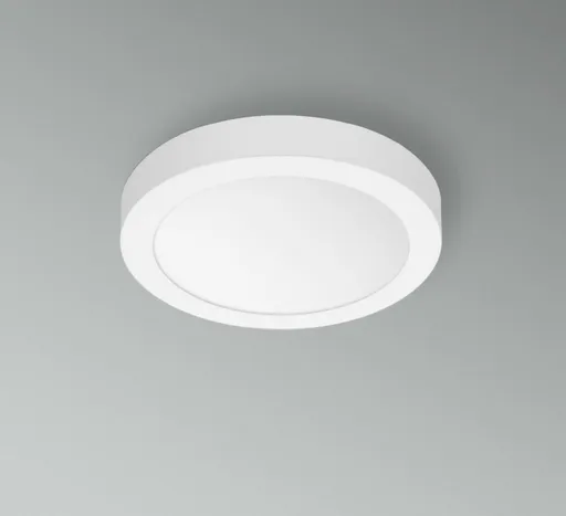 CENTURY LED stropní a nástěnné svítidlo PL-TONDO KRUH 220x38mm 18W 3000K 120d IP20