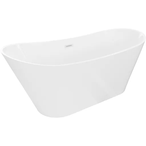 MEXEN/S Dora volně stojící vana 170 x 75, bílá, sifon a přepad bílá 52071707500-20