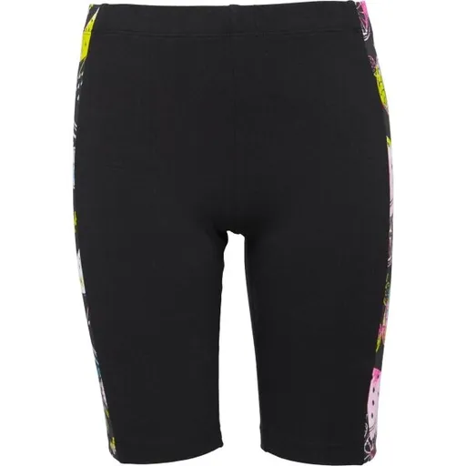 Lewro CHEVA Krátké dívčí legíny, černá, velikost 164-170