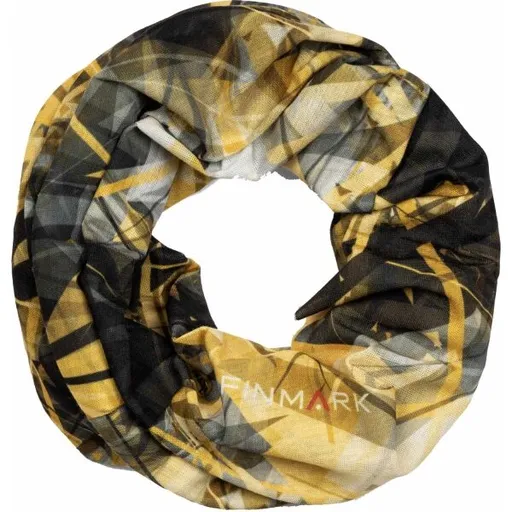 Finmark FS-213 Multifunkční šátek, žlutá, velikost UNI