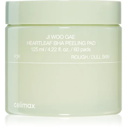 celimax Ji Woo Gae Heartleaf BHA Peeling Pad exfoliační polštářky se zklidňujícím účinkem 60 ks