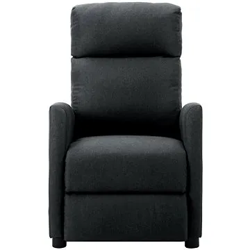 Shumee polohovací tmavě šedé textil, 3073647 (3073647)