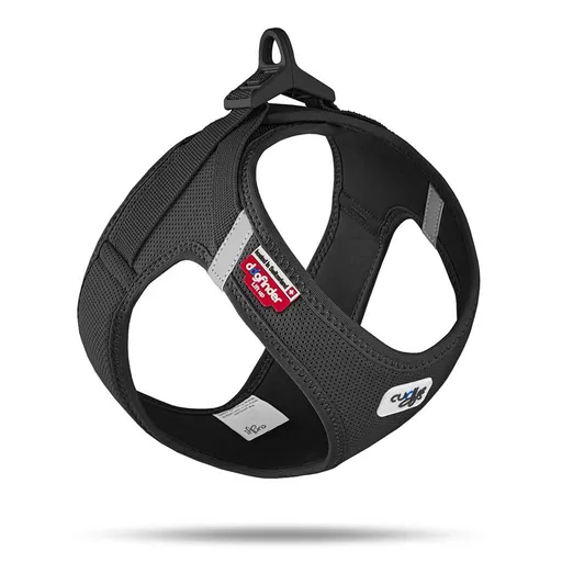 Curli Postroj pro psy se sponou Air-Mesh Black 3XS, 1,5- 3 kg