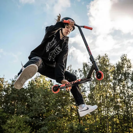 Freestyle koloběžka MOVINO Stunt NITRO Red 2024