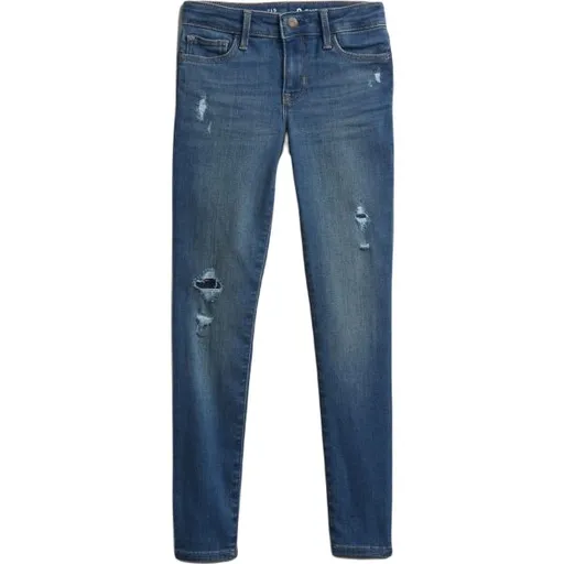 GAP SKNY Dívčí džíny, modrá, velikost 7Y