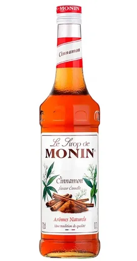 Monin Cannelle French cinnamon flavoured coctail syrup 0% 0,7l