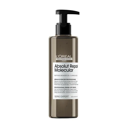 L'Oréal Professionnel Sérum pro poškozené vlasy Absolut Repair Molecular (Professional Rinse-Off Serum) 250 ml