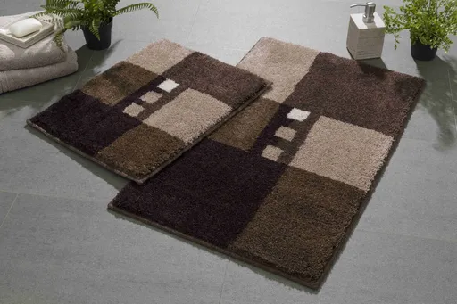 Set 2 koupelnových předložek MERKUR