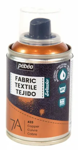Sprej na textil 7A 100ml – měděný