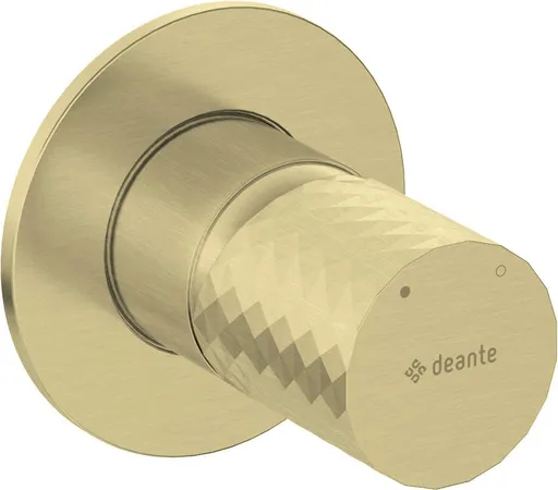 DEANTE Silia Hexa kartáčované zlato Sprchová baterie, podomítková, bez přepínače sprchy BHS_R44L