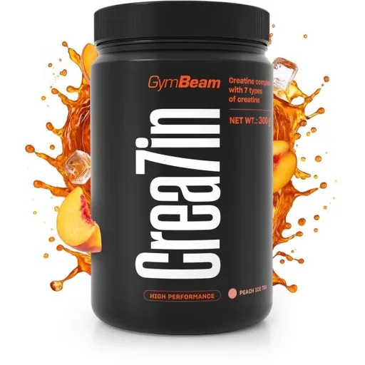 GymBeam CREA7IN 300 G LEDOVÝ ČAJ BROSKEV Kreatin, , velikost