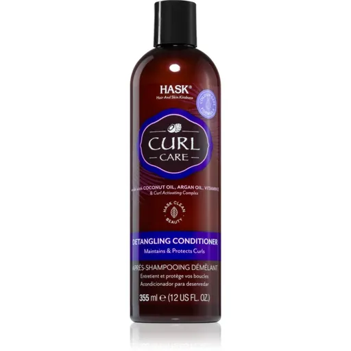 HASK Curl Care pečující kondicionér pro vlnité a kudrnaté vlasy 355 ml