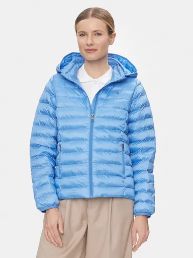 Tommy Hilfiger dámská modrá bunda WW0WW38927 S