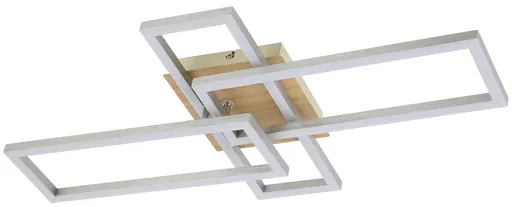 Rabalux Chromové stropní LED svítidlo Ashton 645mm 24W 6590