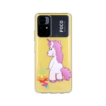 TopQ Kryt Xiaomi Poco M4 Pro 5G silikon Rude Unicorn 71221 (Sun-71221)