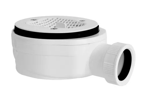 GELCO Vaničkový sifon 90 extra nízký suchý bez krytky, GE90EXN minus GE90EXN MINUS