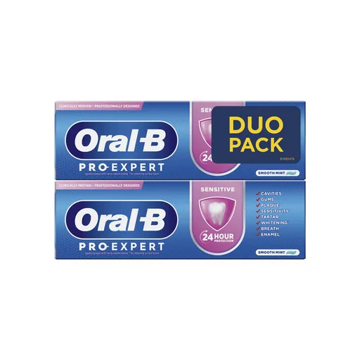 Oral-B Pro Expert Sensitive Duopack zubní pasta 2x75 ml