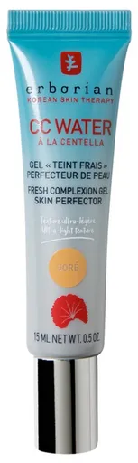 Erborian CC pleťový gel (CC Water) 15 ml Chocolat