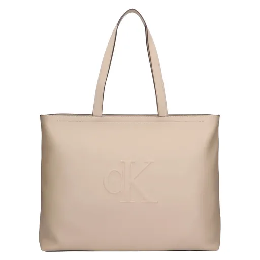 Dámská kabelka Calvin Klein Jeans Halla - béžová