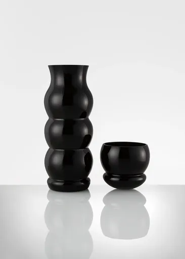 KARAFA černá - edice BUBBLES - Lukáš Houdek