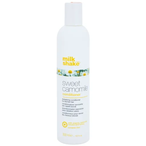 milk_shake® Sweet Camomile vyživující kondicionér pro blond vlasy bez parabenů 300 ml
