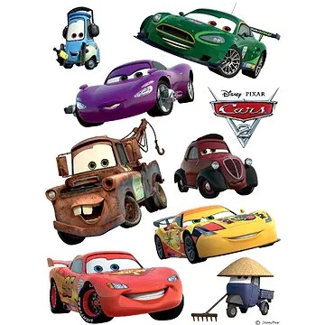 DK887 Samolepicí dekorace CARS 2: MCQUENN