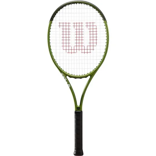 Wilson BLADE FEEL 100 Rekreační tenisová raketa, zelená, velikost L3