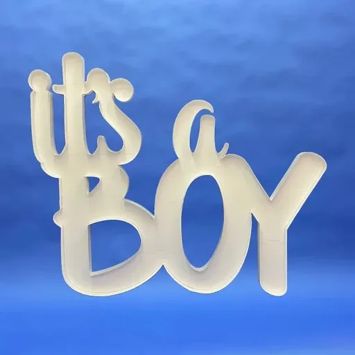 Nikoloon Šablona na balóny - It´s a Boy