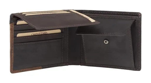 Pánská kožená peněženka Lagen 51148 Brown