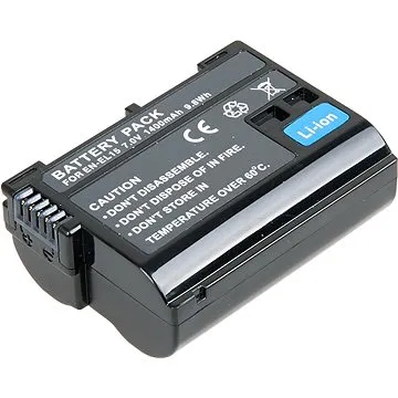 T6 power Nikon EN-EL15, 1400mAh, černá (DCNI0016)