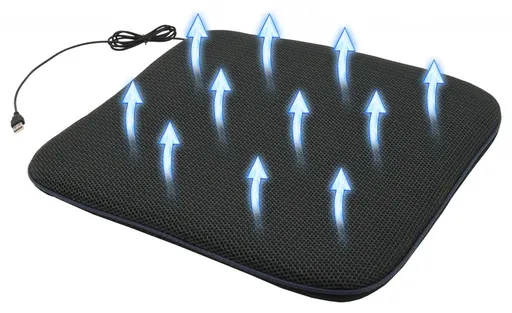 Compass 88363 Podsedák s ventilací, USB, 5V, 44 x 42 cm