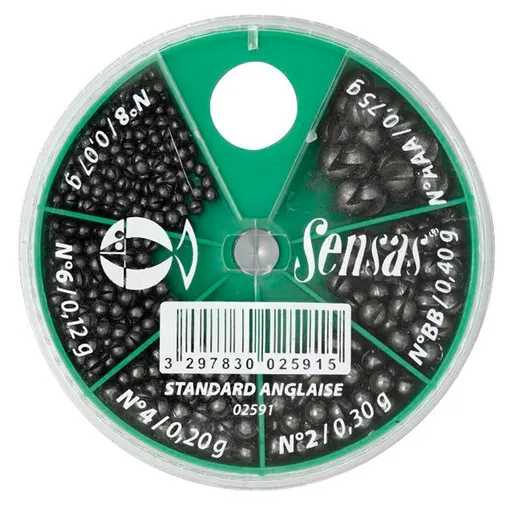 Sensas Sada bročků Standard (0,07-0,75g),Sensas Sada bročků Standard (0,07-0,75g)