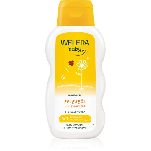 Weleda Baby and Child měsíčkový kojenecký olej bez parfemace 200 ml