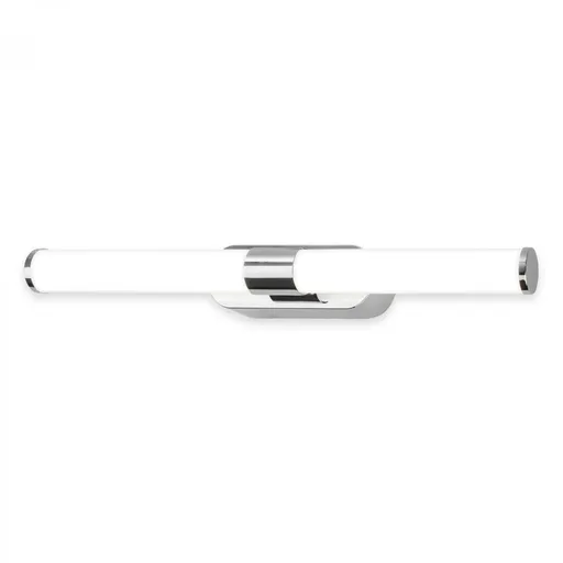 BRILONER Runt svítidlo k zrcadlu - 7W, 690lm, LED, montáž na stěnu, 40cm, neutrální bílá, chrom 2191018