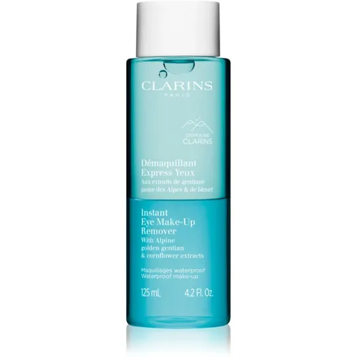 Clarins Cleansing Instant Eye Make-Up Remover dvoufázový odličovač očního make-upu pro citlivé oči 125 ml