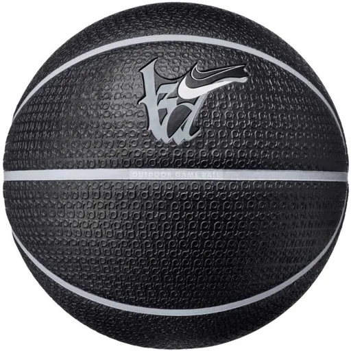 Nike PLAYGROUND 8P 2.0 K DURANT DEFLATED Basketbalový míč, černá, velikost