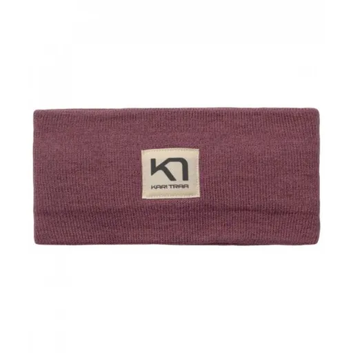 KARI TRAA ROTHE Dámská čelenka, vínová, velikost