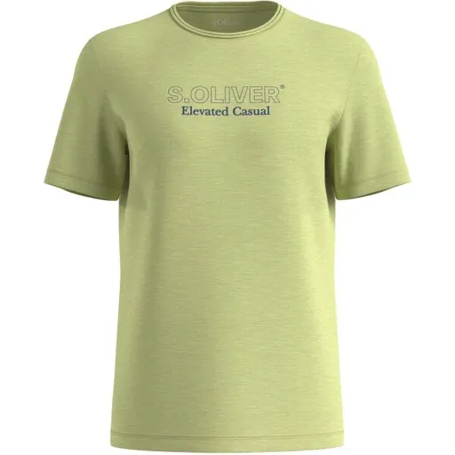 s.Oliver T-SHIRT Pánské tričko, světle zelená, velikost