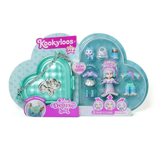 Alltoys Hrací sad Panenka Kookyloos - Golden Gala Chloe Deluxe