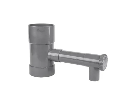 Sběrač dešťové vody BRADAS IBCLZ1 90mm šedý