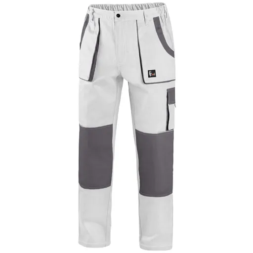 Canis (CXS) Pracovní kalhoty CXS LUXY JOSEF - Bílá / šedá | 52