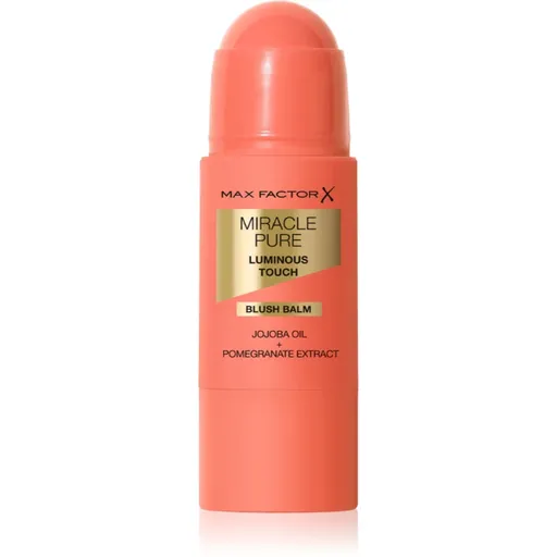Max Factor Miracle Pure Luminous Touch krémová tvářenka odstín 35 Coral Blush 6 g