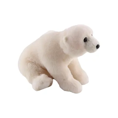 Medvěd lední sedící 25 cm