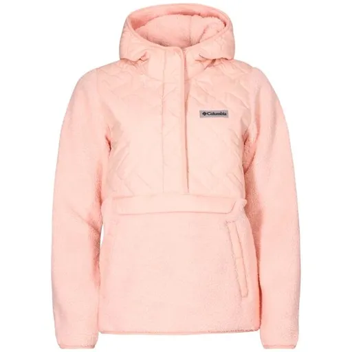 Columbia SWEET VIEW FLEECE HOODED PULLOVER Dámská mikina, lososová, velikost