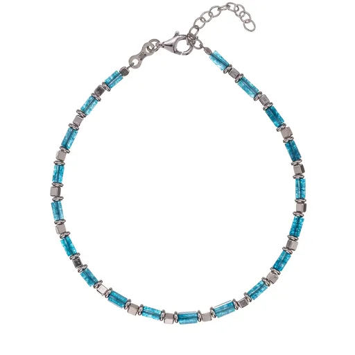 Alisia Stylový stříbrný náramek pro muže AL5096-Argento-Blu