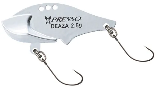 Daiwa plandavka presso deaza 3,1 cm 2,5 g - stříbrná