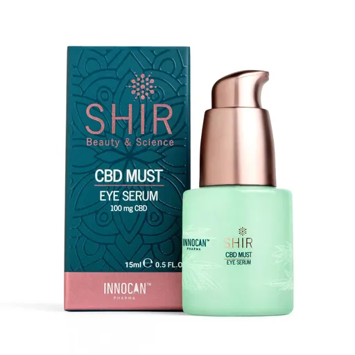 CBD oční sérum proti otokům, tmavým kruhům a vráskám 15 ml - SHIR Beauty