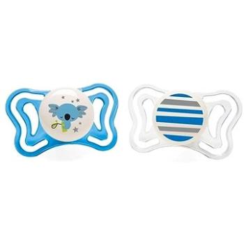 Chicco Physio Light silikon noční chlapec 2 ks, 6–16 m+ (8596202000464)